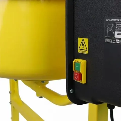 Бетономешалка Snirrex Б160Ч, чугунный венец, 140 л., 700 Вт