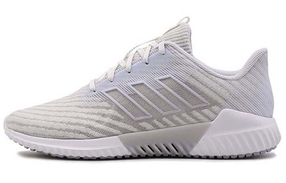 Adidas Climacool 2.0 breeze fabric shock absorption non-slip low-top running shoes for men and women the same white