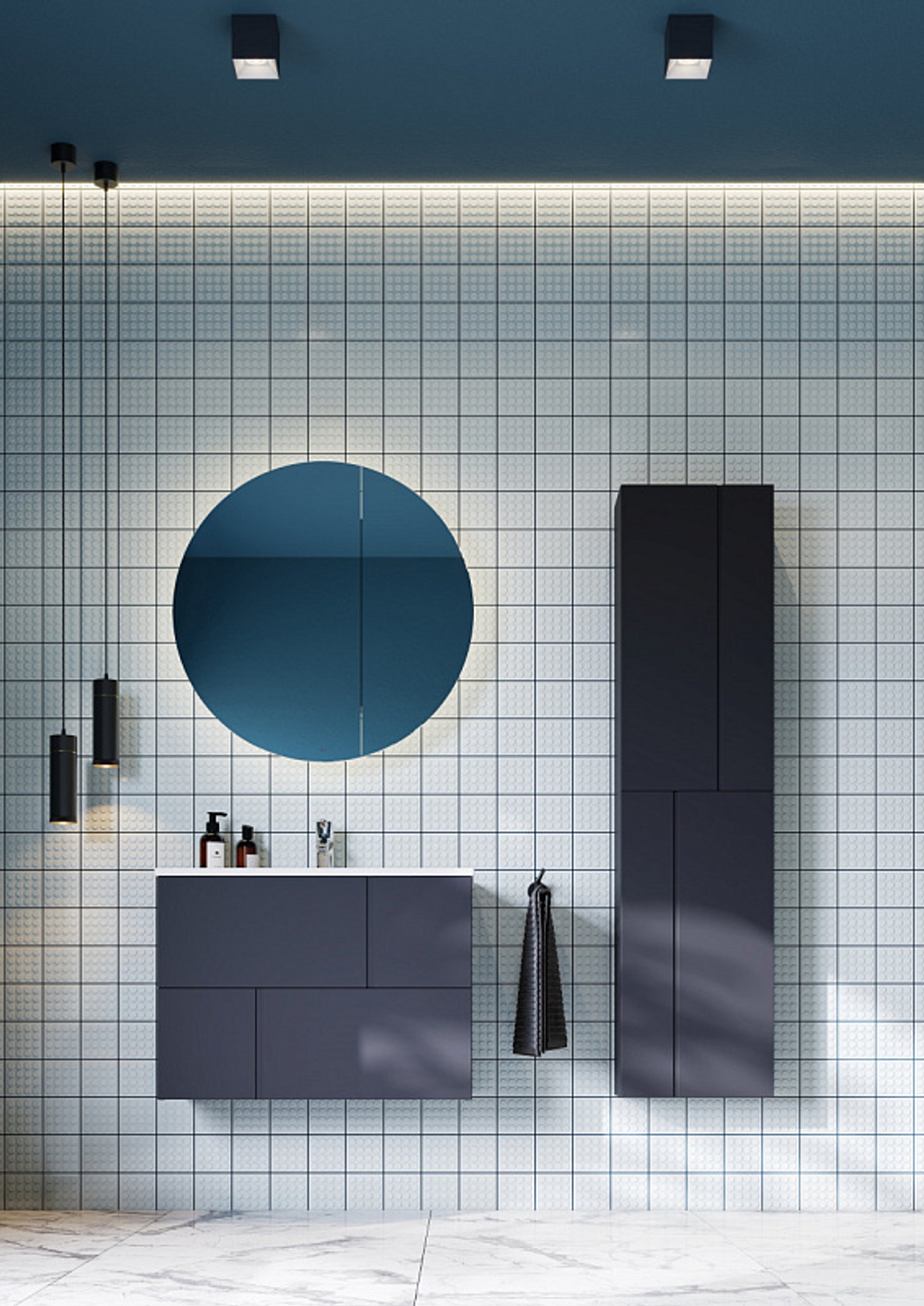 Зеркало-шкаф Roca Pilar 80 с подсветкой (A857672371)