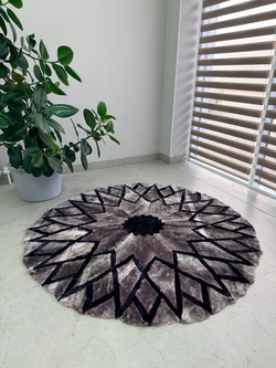 Ковер шкура натуральная овчина меховой