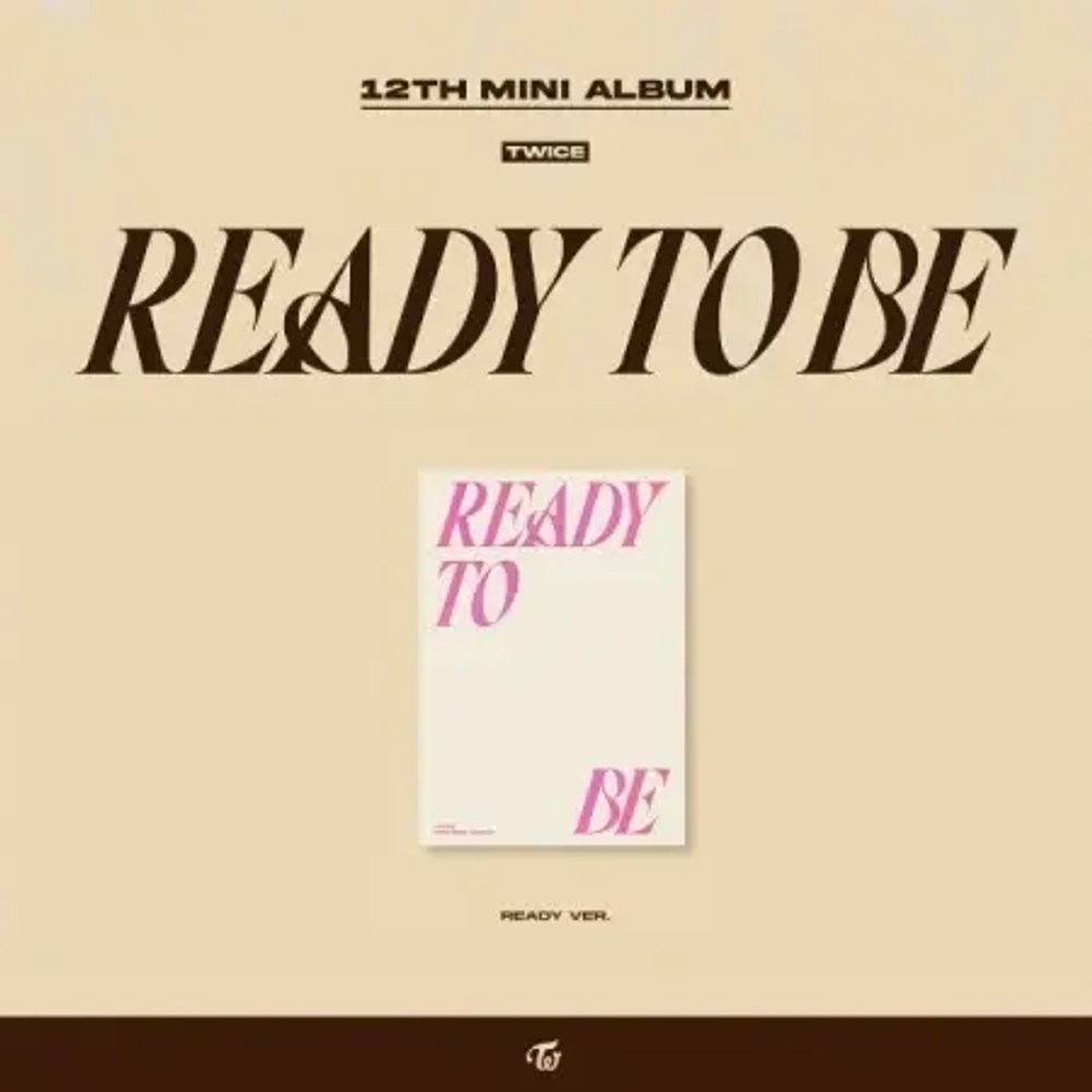 Альбом TWICE - READY TO BE + сет предзаказных карт