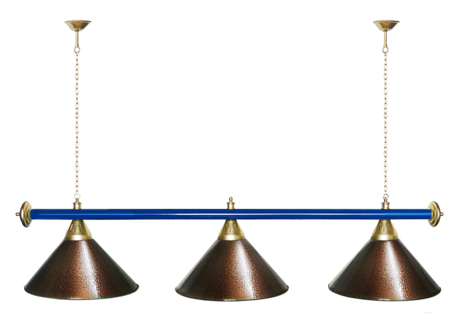 Лампа STARTBILLIARDS 3 пл. (плафоны зеленые,штанга золотая,фурнитура золото) фото №52