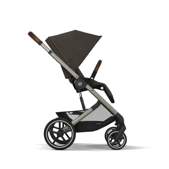 Детская коляска Cybex Balios S Lux TPE 2 в 1 Chocolate Brown