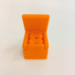 Игрушка робот-паук трансформер, оранжевая