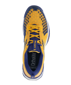 Мужские кроссовки теннисные Lotto Raptor Hyperpulse 100 Speed M - saffron/sodalite blue