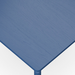 Столик кофейный saga, 75х75 см, синий