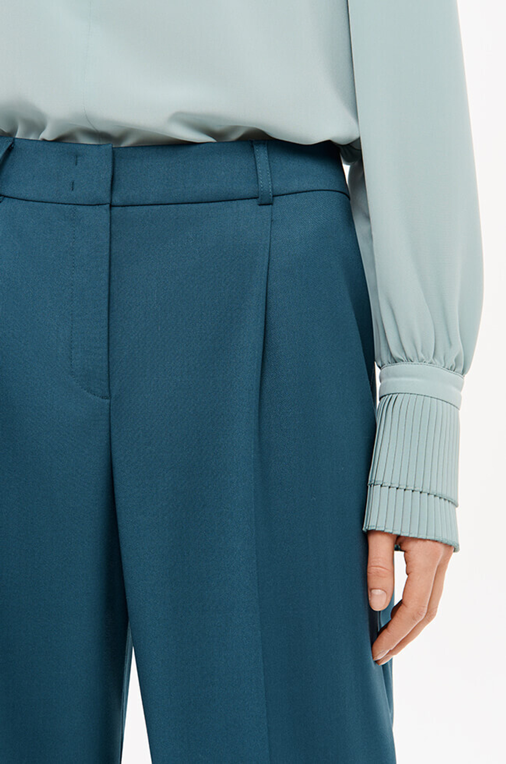 31184 Брюки женские (бирюзовый)