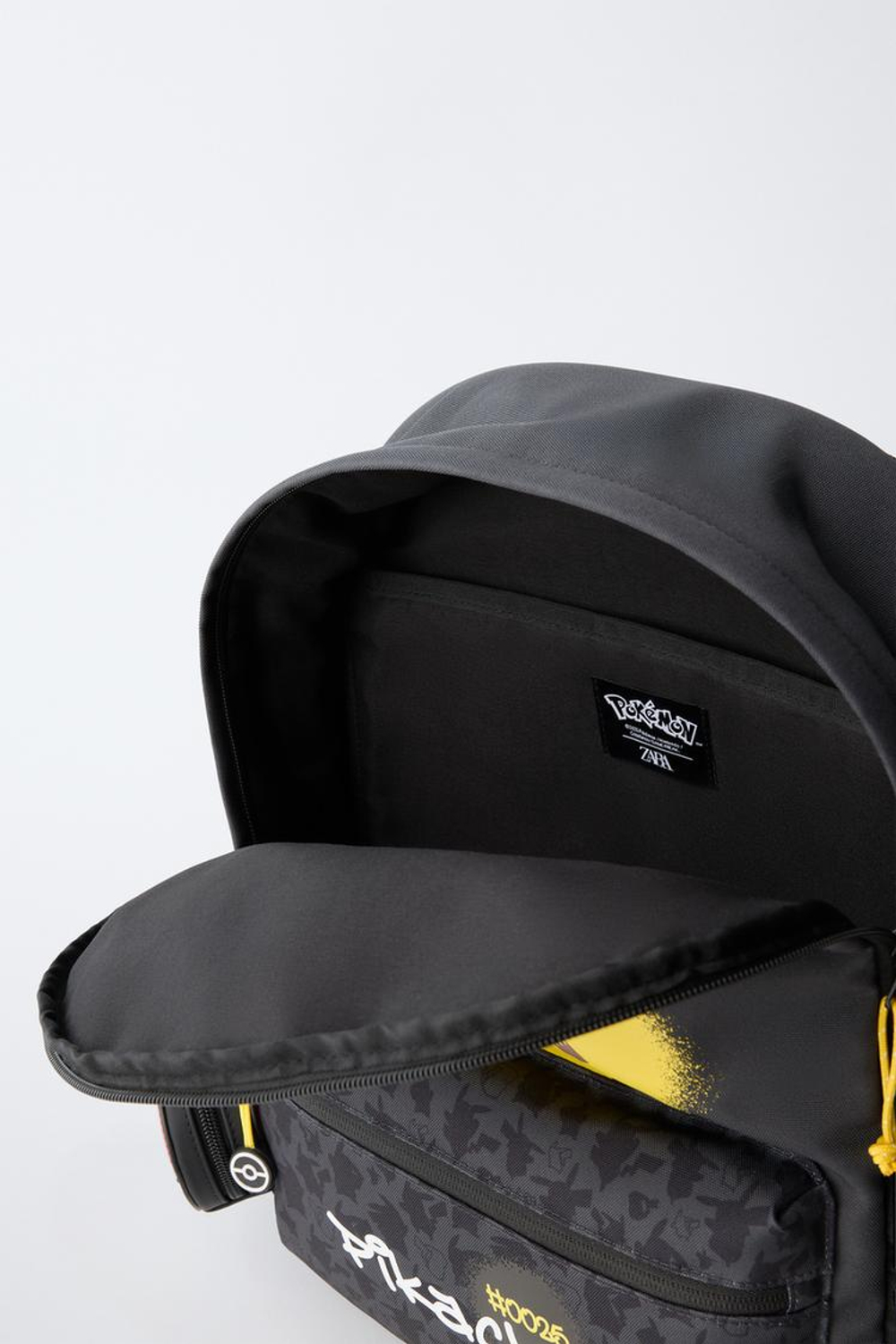 ZARA РЮКЗАК PIKACHU POKÉMON ™, ЧЕРНЫЙ