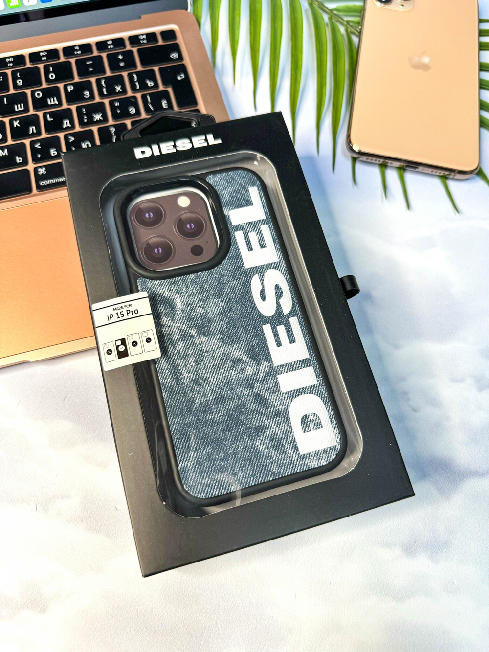 Чехол для iPhone Diesel (Denim)