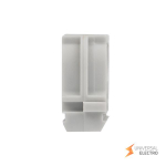 Крепеж-клипса d20 мм (100 шт) серая EKF-Plast