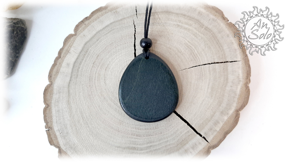 Кулон-капля "Страж леса" волк