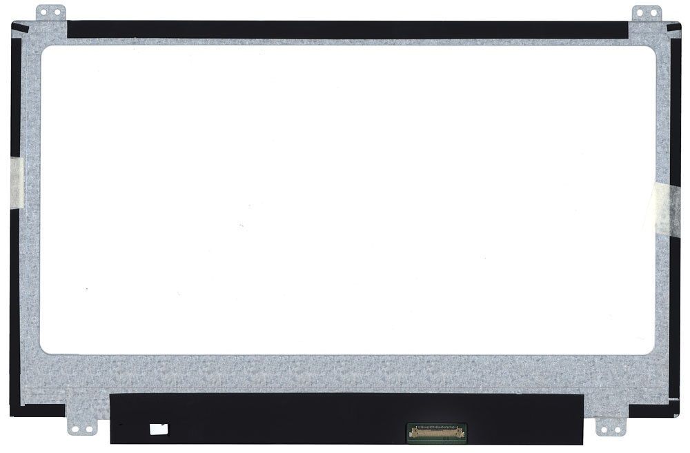 Матрица (экран) для ноутбука 11.6&quot;, 1366x768, 30 pin, SLIM (уши верх-низ), МАТОВАЯ