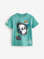 Футболка для мальчика Next E66-201, 3 шт., Фиолетовый, Мятный, Кремовый