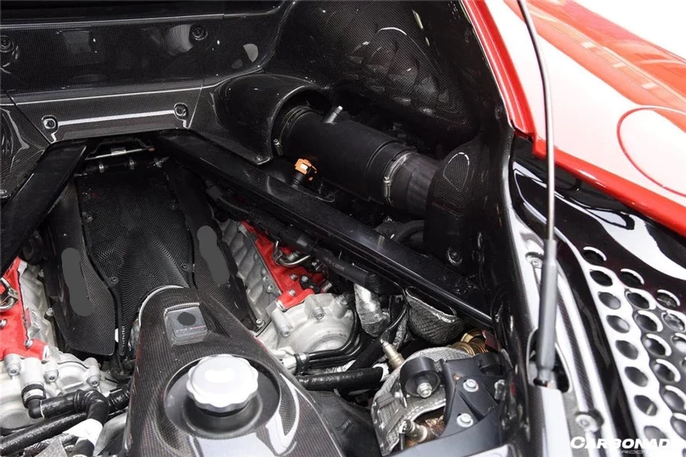 Карбоновый комплект деталей моторного отсека в заводском стиле для FERRARI SF90 STRADALE Феррари OEM