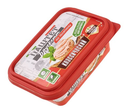 Паштет "Брускетт из телятины классический" 150г. Борисовский ХК