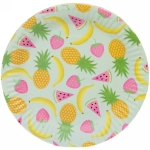 Тарелка бумажная 18 см в наборе 10 шт «Фрукты»