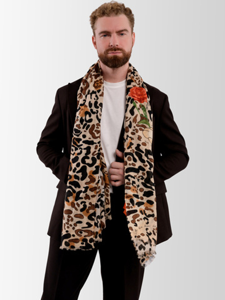 Шарф/ Палантин «Русский кот»