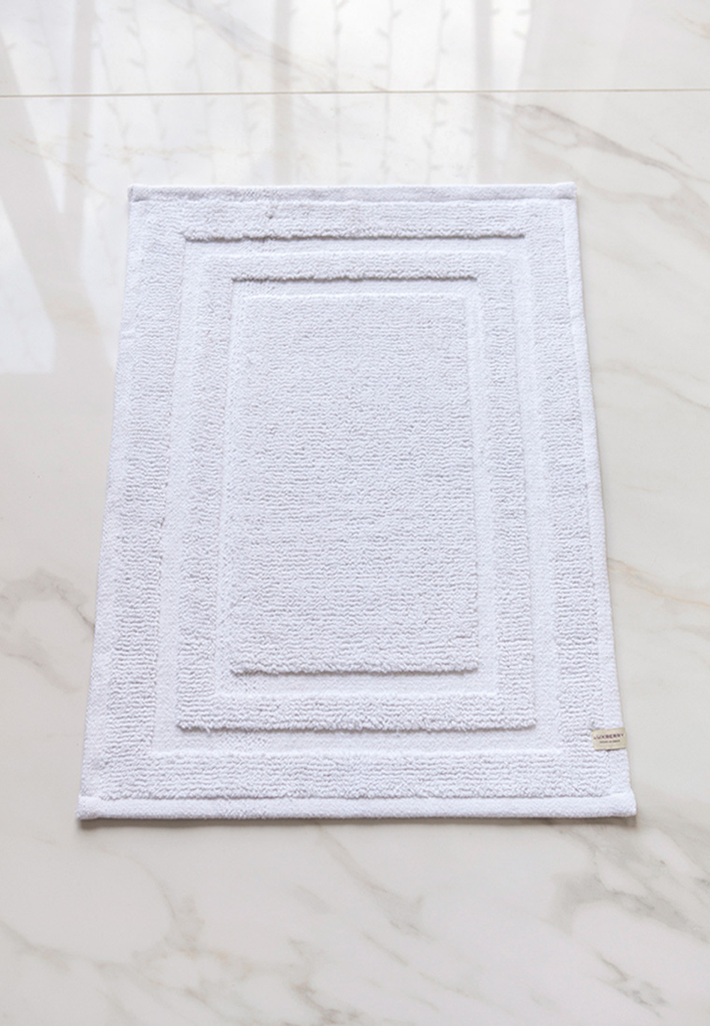 Коврик для ванной 70x120 Luxberry Bath1 белый