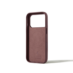 Чехол Mujjo Leather для iPhone 17 Pro бронзовый красный