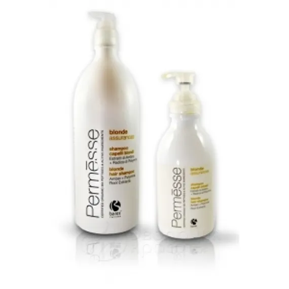 Шампунь для осветленных волос с экстрактами янтаря и корня полимнии