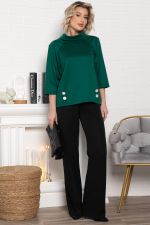 Джемпер Эдельвейс (изумруд) Б15002-18М LT Collection