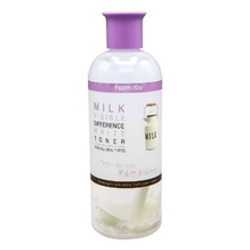 FarmStay, Milk Visible Difference Moisture White Toner - Увлажняющий Тонер с молочными протеинами 350 мл.