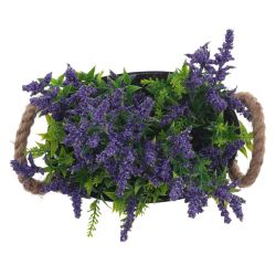 GAEM Цветочная композиция "Лаванда", L21 W15 H24 см