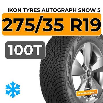 Ikon Tyres Autograph Snow 5 275/35 R19 100T XL