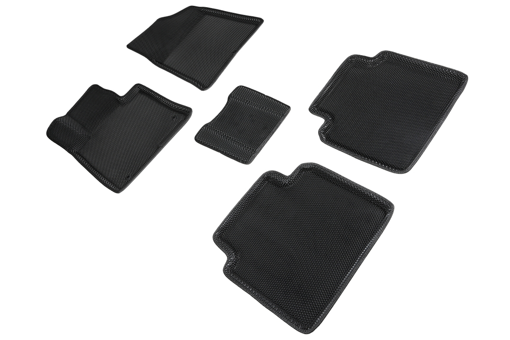 Коврики EVA 3D соты для Hyundai Sonata VII (LF) 2014-2019, Seintex.96741