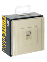 FORTE&PIANO Розетка компьютерная RJ45 кат.5E FP432 ваниль IEK