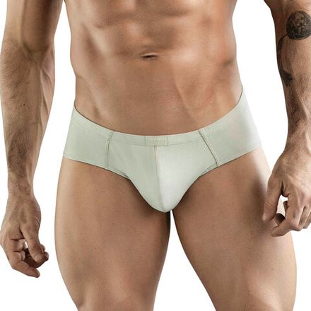 Мужские трусы брифы светло-зеленые Clever Moda MAYA BRIEF 178102