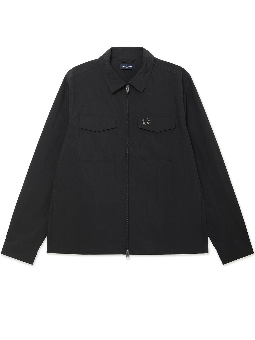 Рубашка Дл. Рукав Zip Through Overshirt