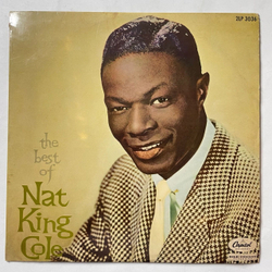 Винтажная виниловая пластинка LP The Best Of Nat King Cole (Japan 1963) (No Obi) (Red Wax Vinyl)