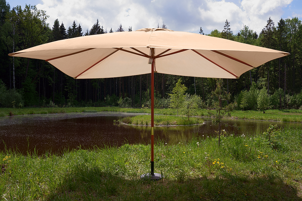 Зонт Bizzotto Неаполь Бежевый 3х3, 3000х3000