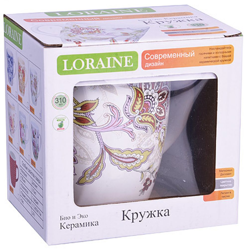 Loraine Кружка 24835 310 мл