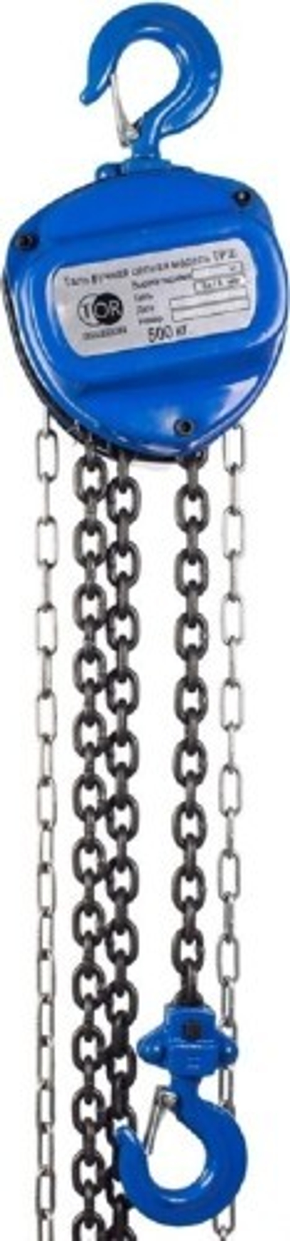 Таль цепная TOR ТРШ C 10ТХ6М ручная, шестеренная 1048496