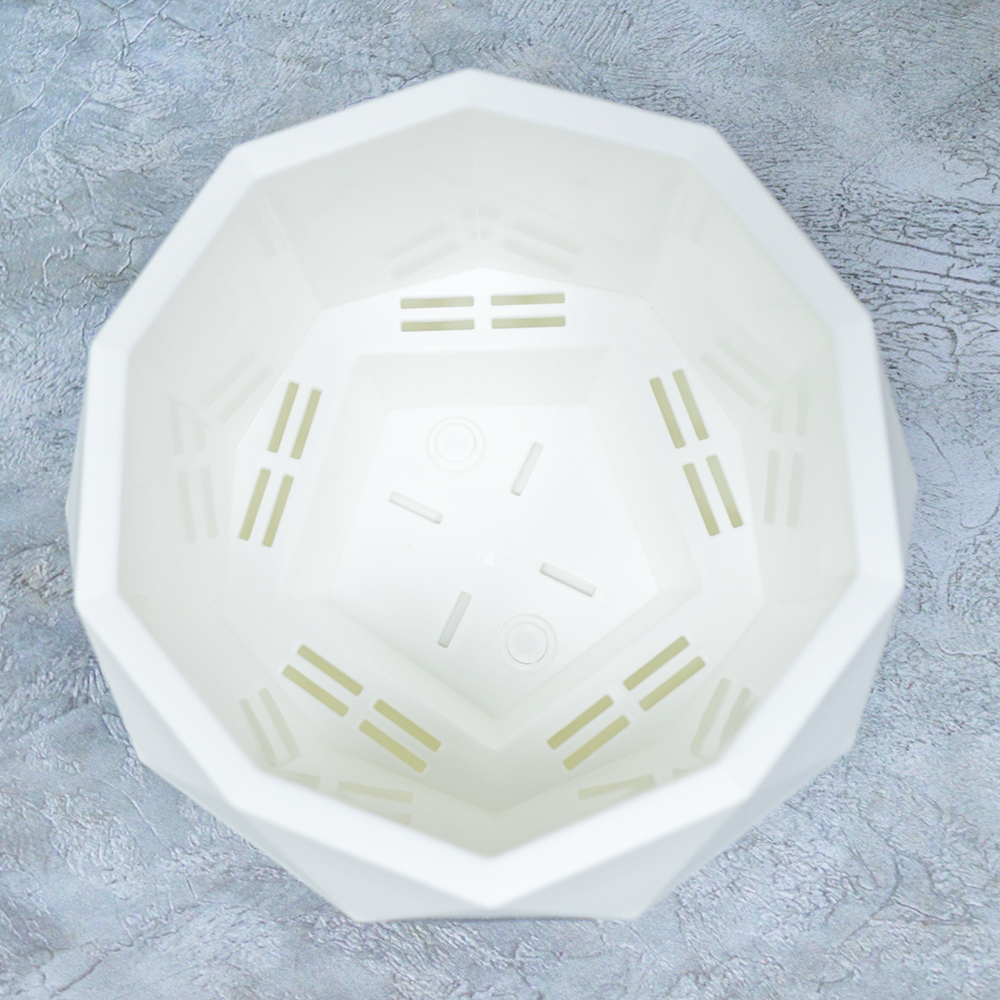 Кашпо Топаз 1,2л белый