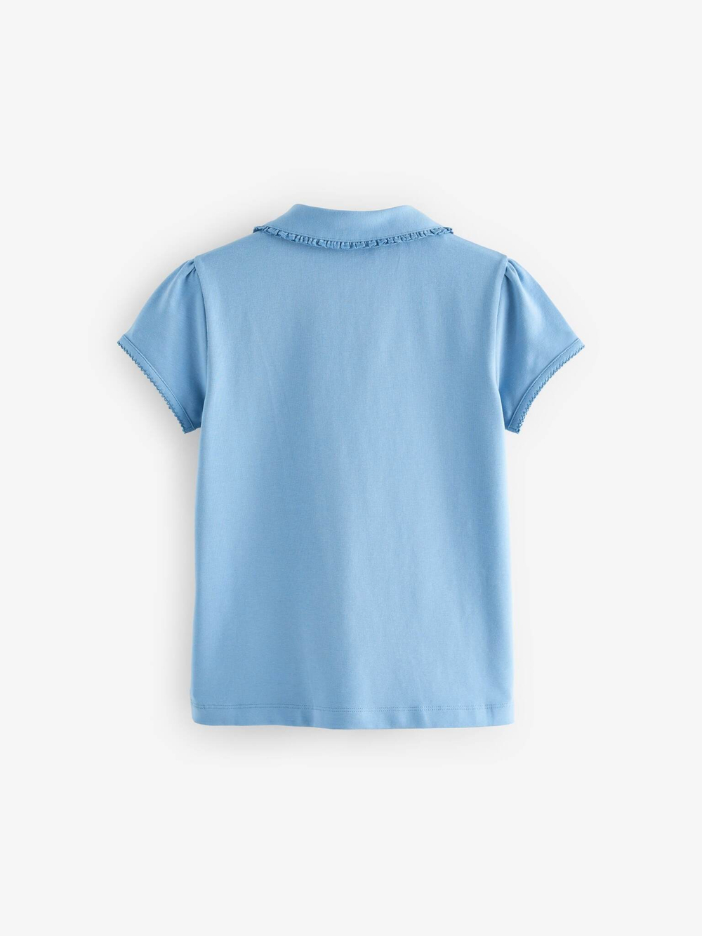 Поло школьное для девочки Next Q76-814, 2 шт., Голубой