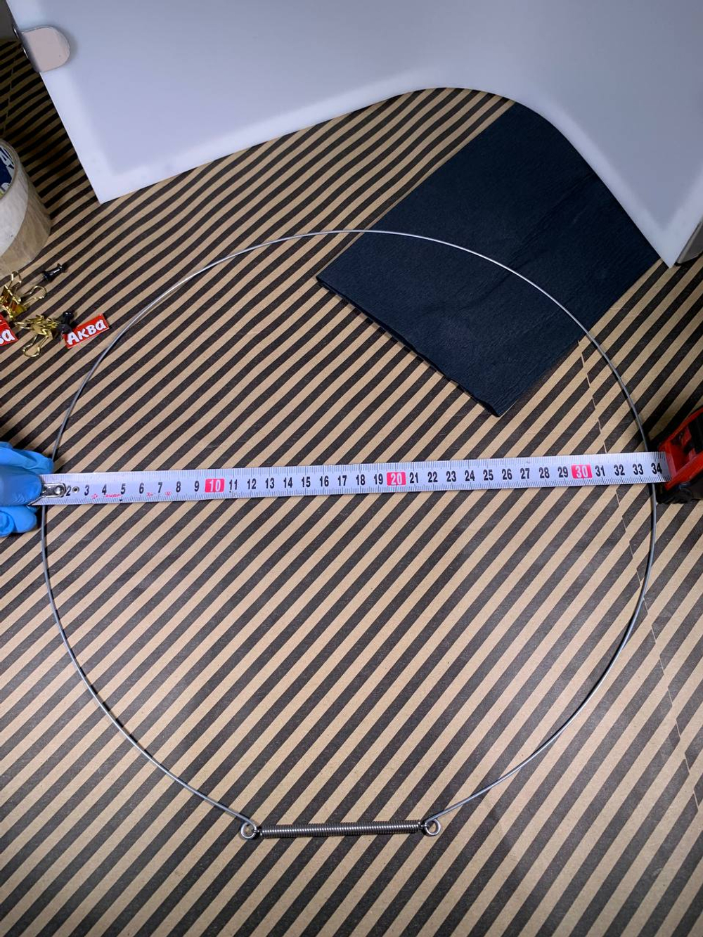 Хомут стиральной машины LG 4861EN3004B диаметр 340мм