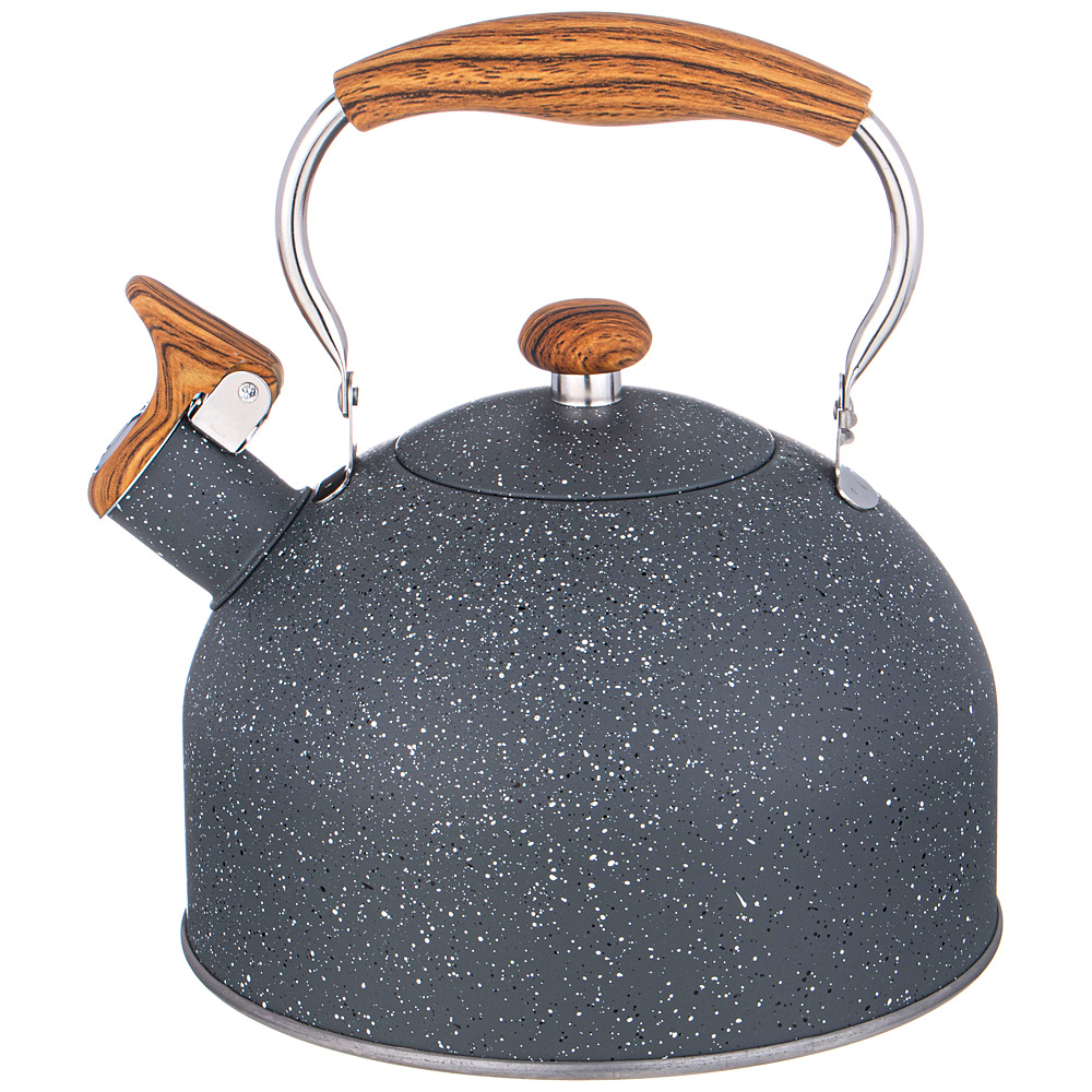 Чайник 2,5л со свистком нерж, индукция, 937-901