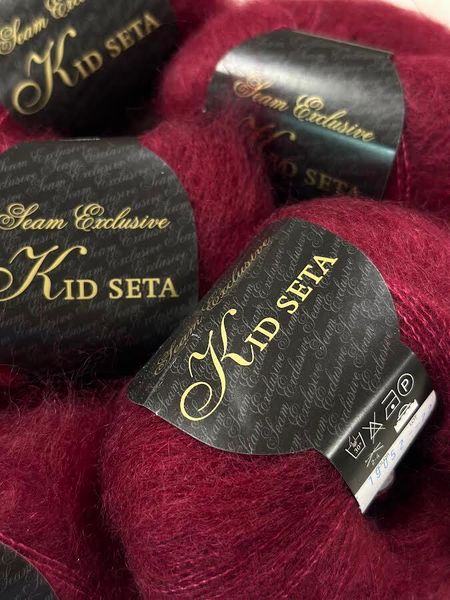 Пряжа Kid seta от Seam