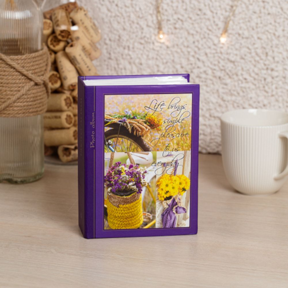 Фотоальбом Image Art IA-100PP серия 404 Цветы термосварка 50 листов 100 фотографий размер 10х15