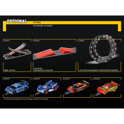 Carrera GO!!! - Автотрек 4,3 м Flying Lap + 2 машинки 62572 / артикул   62572  / GTIN 4007486625723