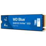 Твердотельный накопитель SSD 4TB Western Digital Blue, NVMe, M.2 2280, PCI-E 4x4 (R5500/W5000 MB/s), TBW1200