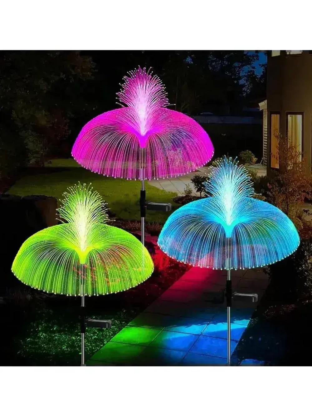 Набор уличных светильников Jellyfish на солнечной батарее 4 шт