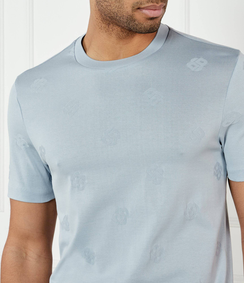 Футболка C-Thompson 109 BOSS BLACK - голубой(50532753)