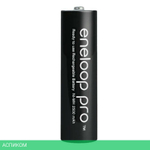 Аккумулятор Panasonic Eneloop Pro AA 2500mAh (BK-3HCDE/4CP+case)