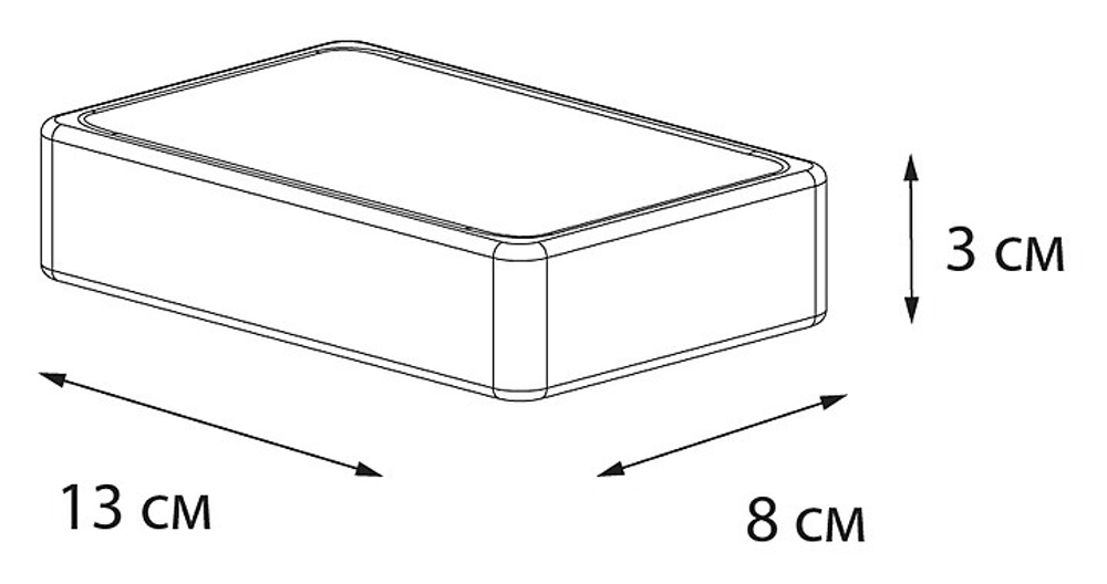 "TROPIC" Мыльница FX-0882E-4