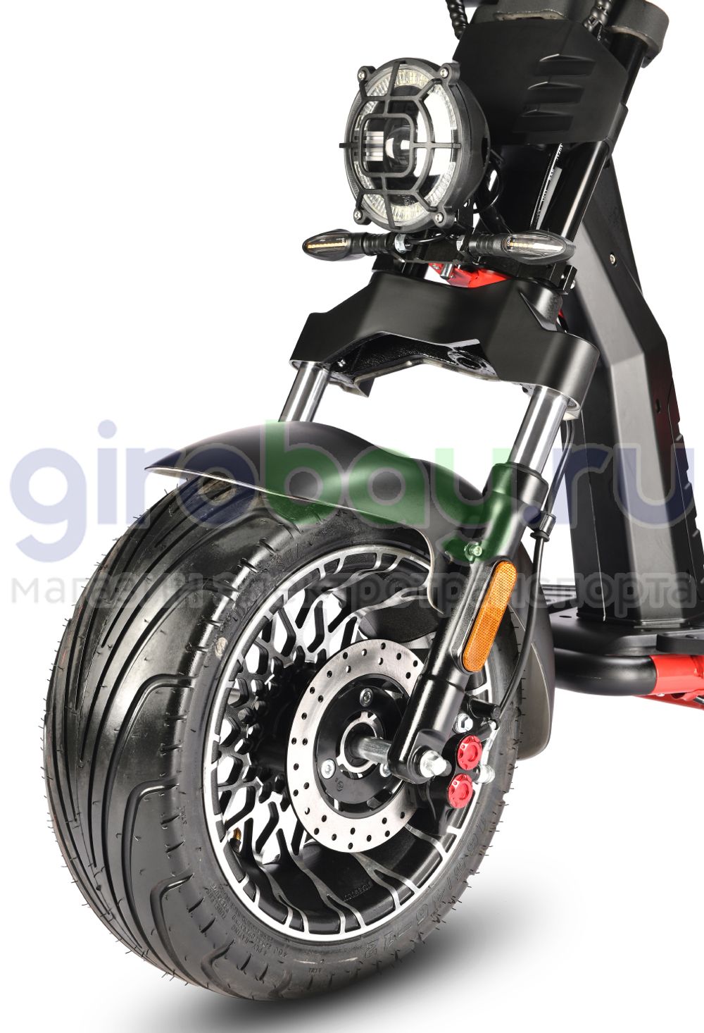 Электроскутер WHITE SIBERIA PRO BLACK EDITION 5000W фото 10 фото №12