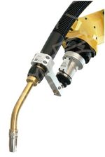 BU-35275 Кронштейн в сборе / Bracket assy 180 Dg ARS01, предназначен для крепления держателя гусака роботизированной сварочной горелки MIG Water Robo Arctec серии ARS01500W и других аналогичных;